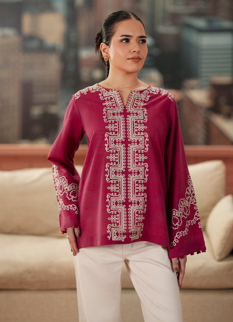 Embroidered Top