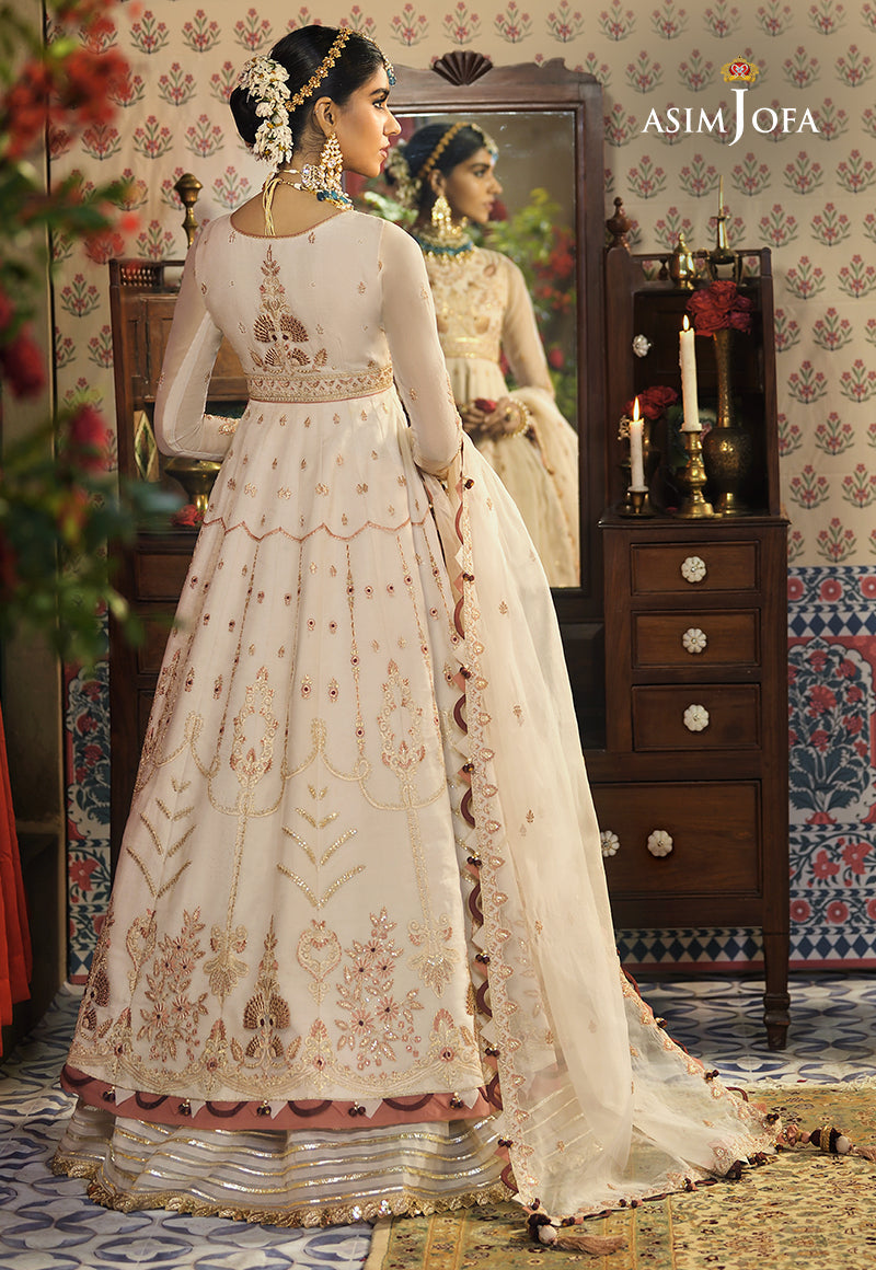AJR-17 EMBROIDERED ORGANZA 3 PCS
