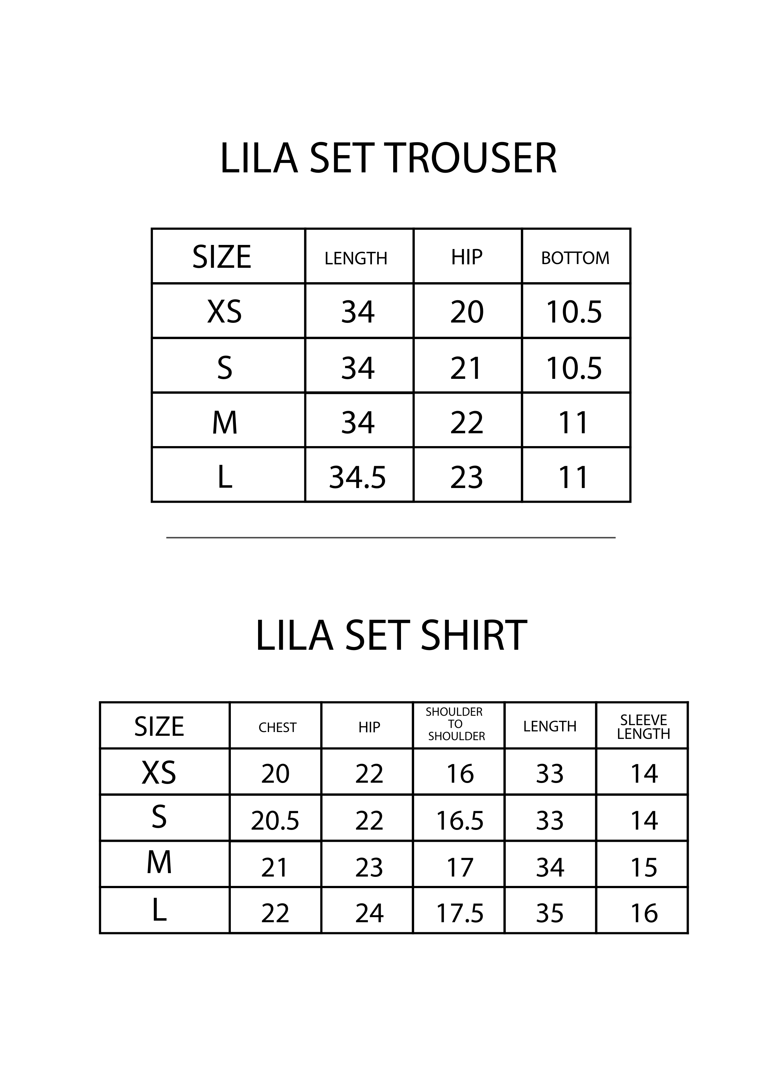 Lila Set
