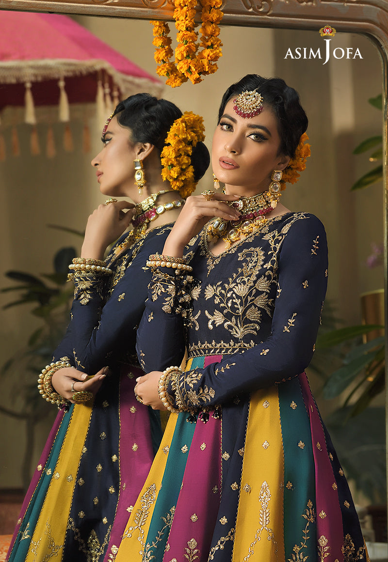 AJR-08 EMBROIDERED COTTON 2 PCS