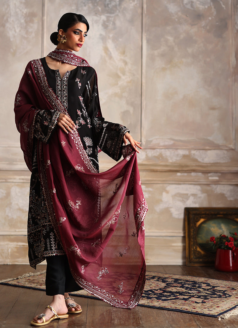 3 PC Embroidered Suit13266501201040