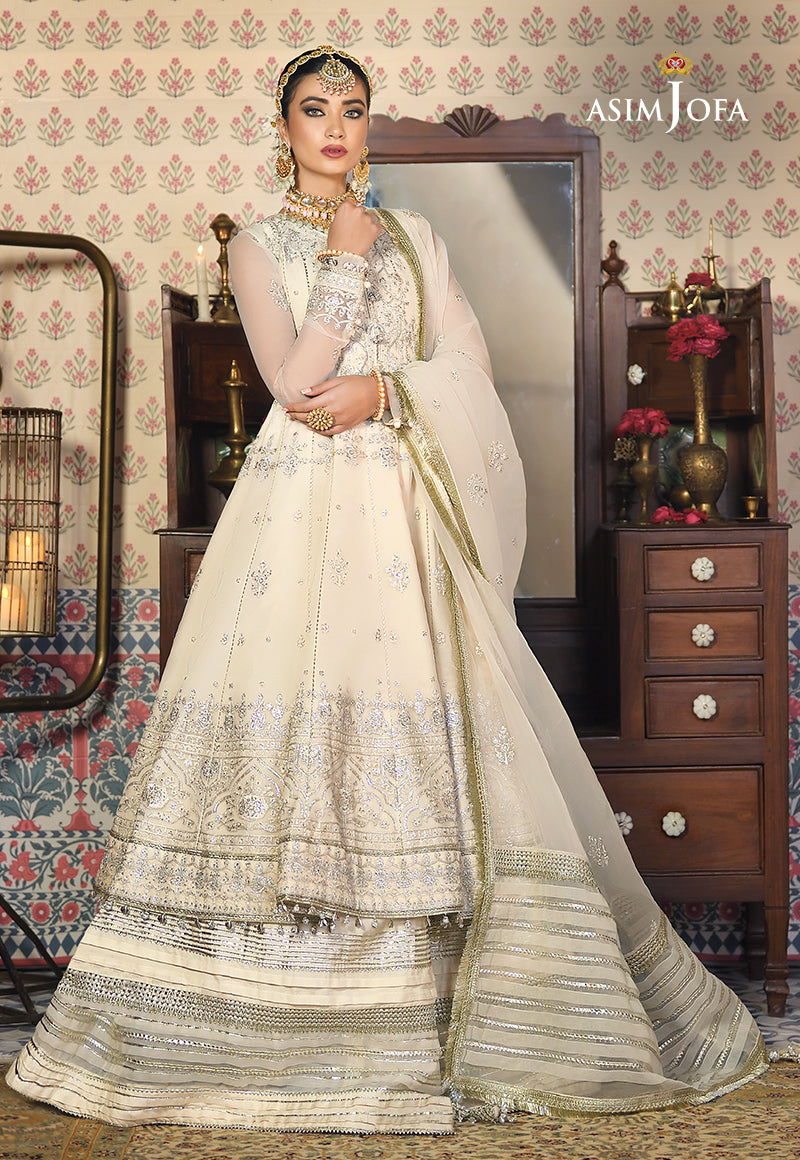 AJR-15 EMBROIDERED ORGANZA 3 PCS