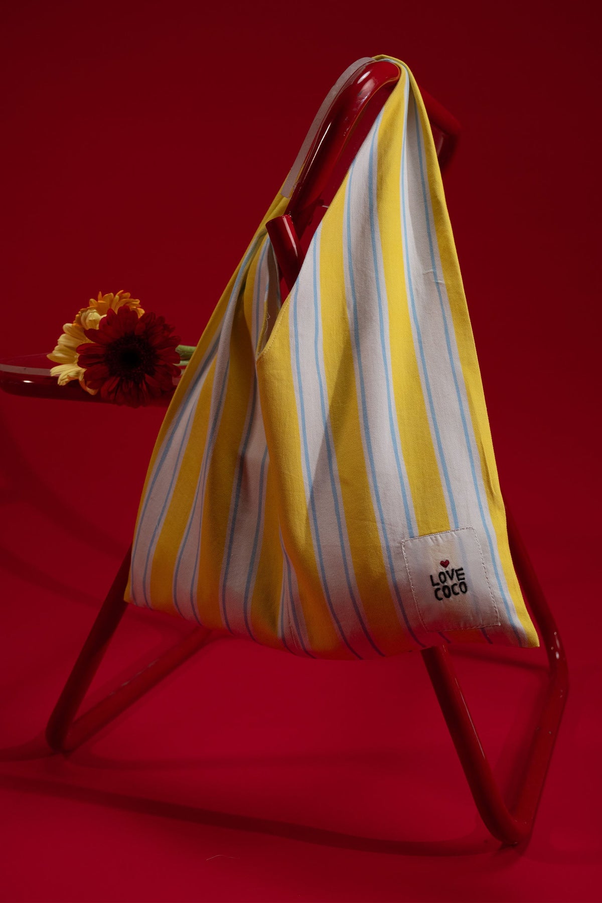 Butter Stripe Tote