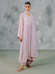 Khaddi Tulle - 4Pcs Tusser Net Ensemble