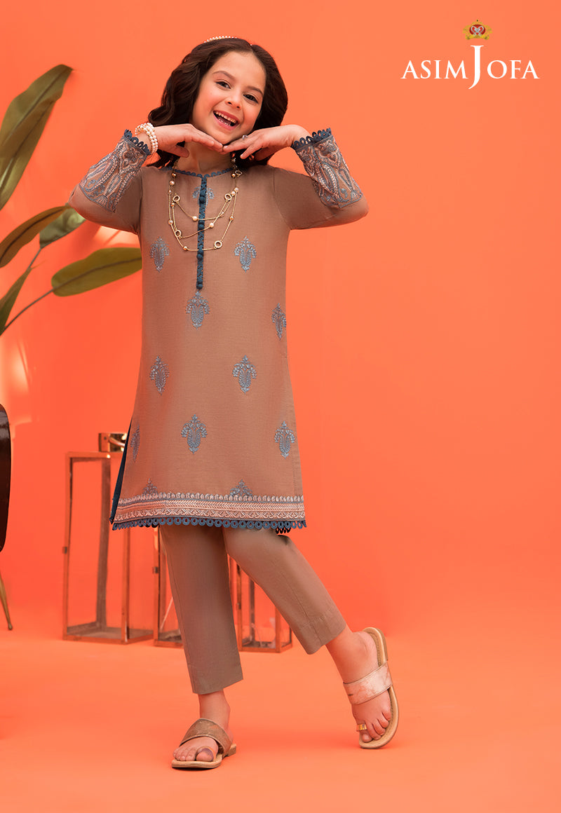 AJKC-02 EMBROIDERED CAMBRIC 2 PCS