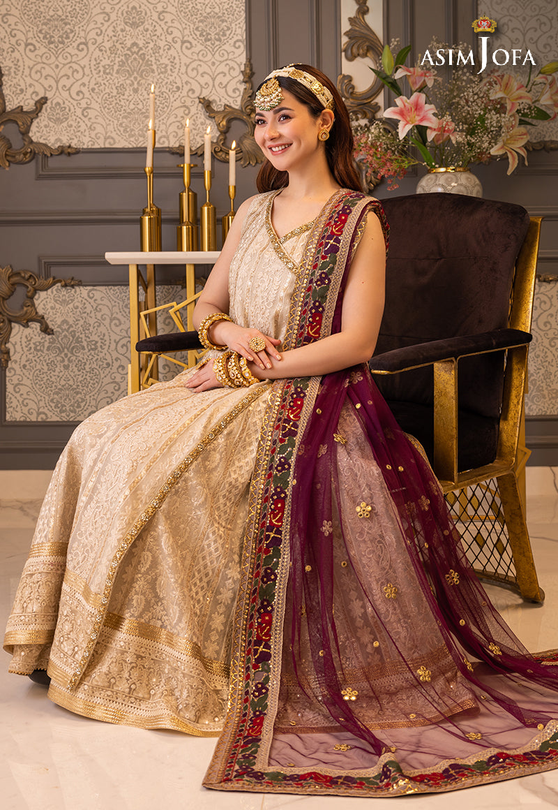 AJHJ-24 EMBROIDERED KHADDI NET 3 PCS
