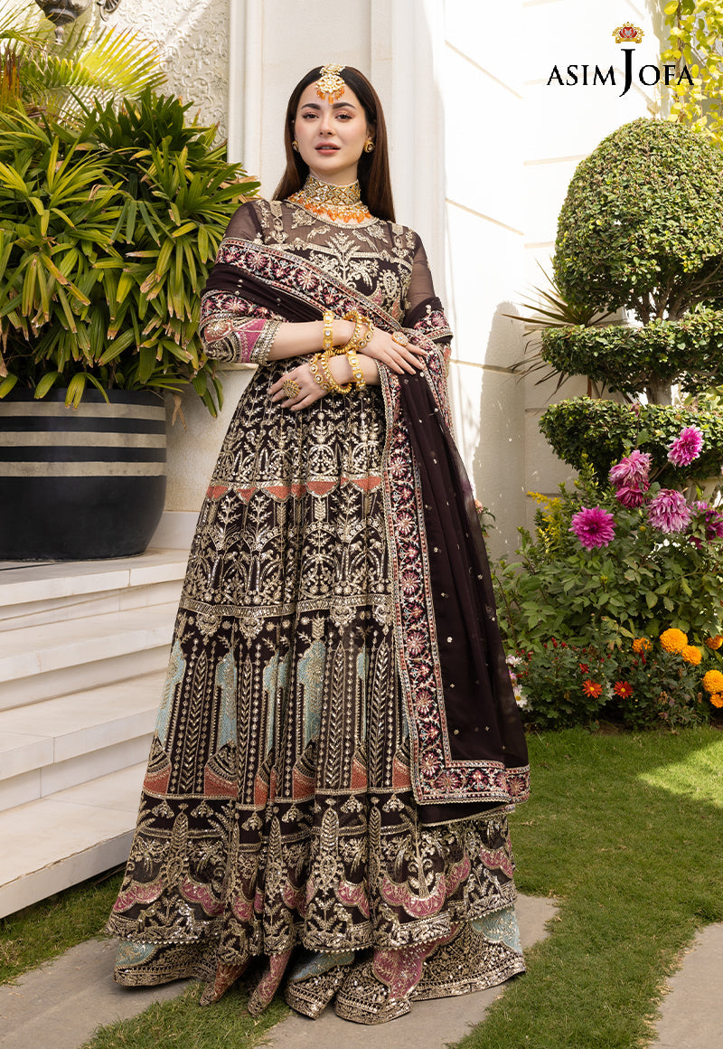 AJHJ-16 EMBROIDERED CHIFFON 3 PCS