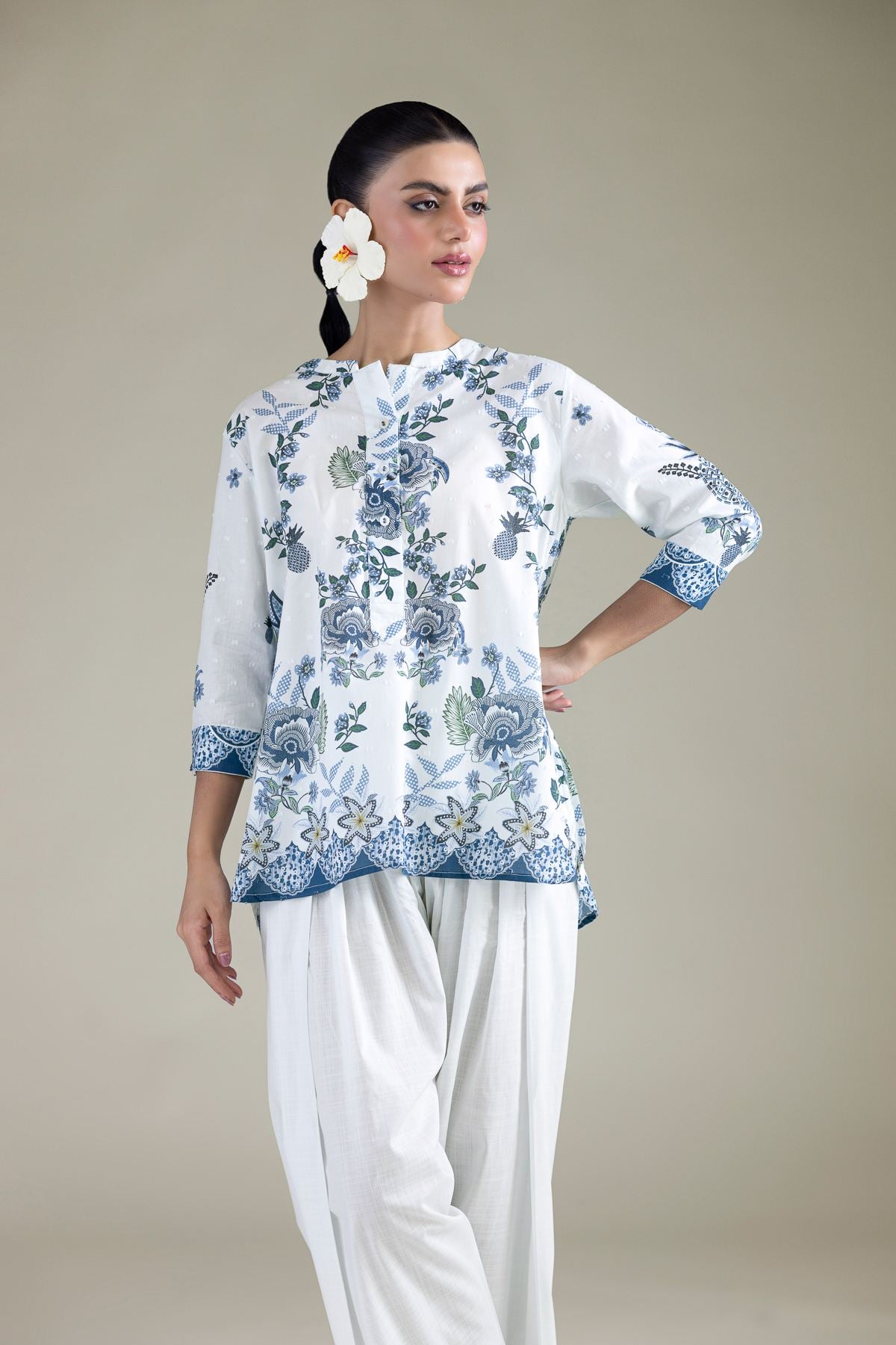 Short Cambric Shirt