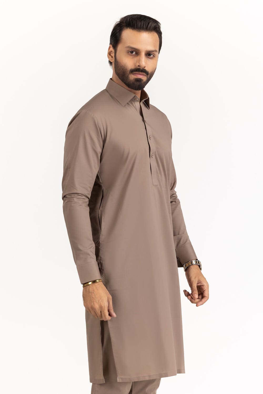 Gul Capri Latha Unstitched Fabric Cotton-Lf