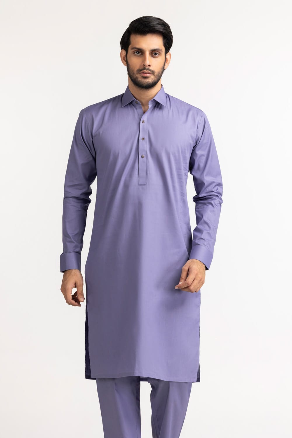 Gul Capri Latha Unstitched Fabric Cotton-Lf