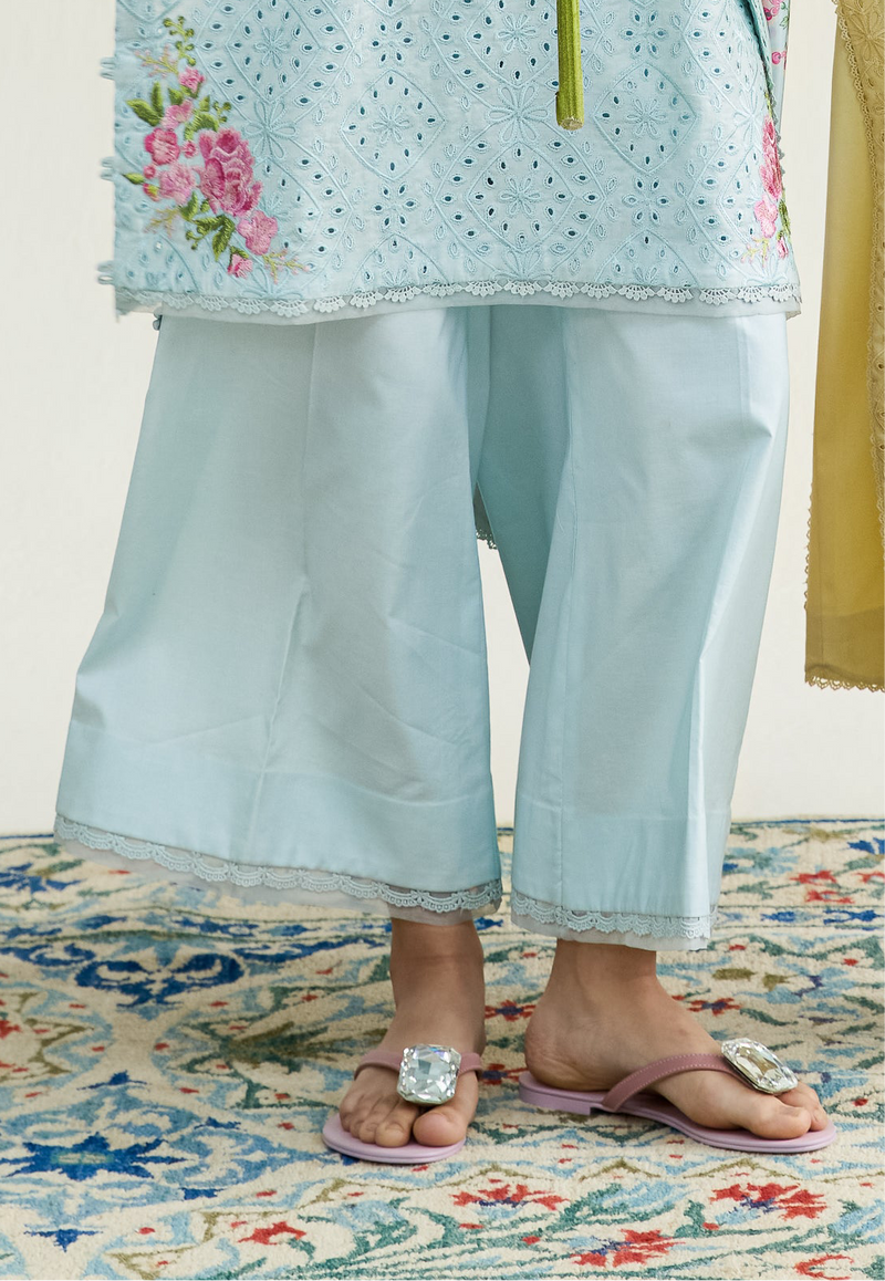 AYNA BUBBLE GUM SLIP-ON SANDALS (ZBN-25004)