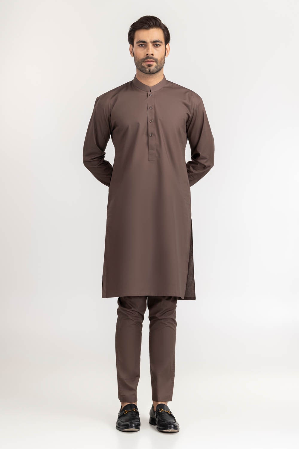 Titanium Latha Unstitched Fabric Cotton-Lf