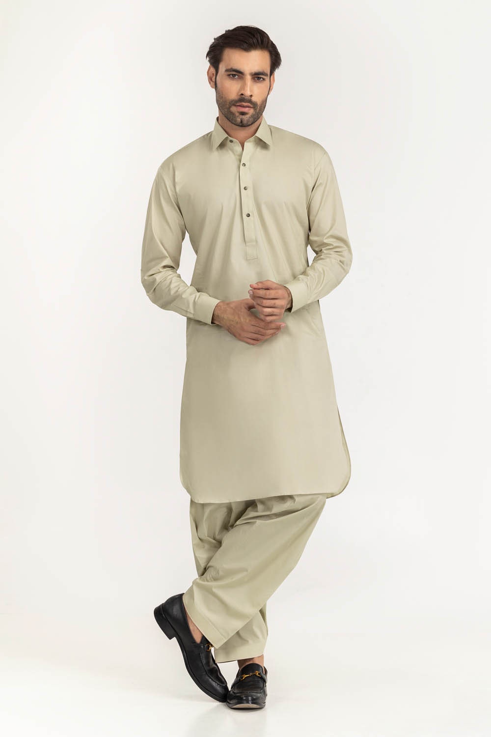 Titanium Latha Unstitched Fabric Cotton-Lf