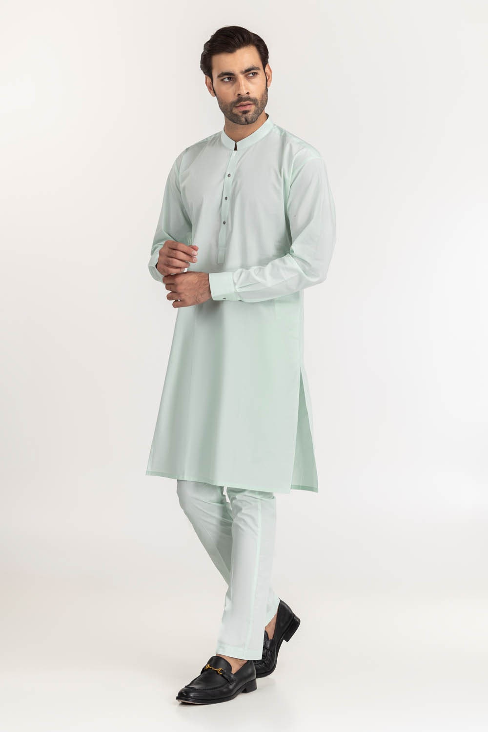 Titanium Latha Unstitched Fabric Cotton-Lf