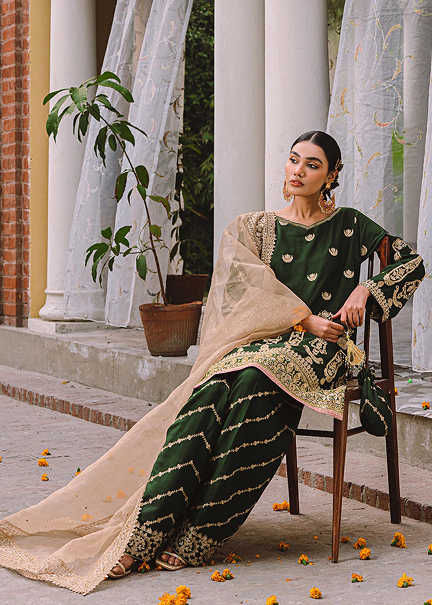 Printed Blended Kurta