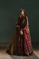 Red And Gold Bridal Peshwas Set (D-05)