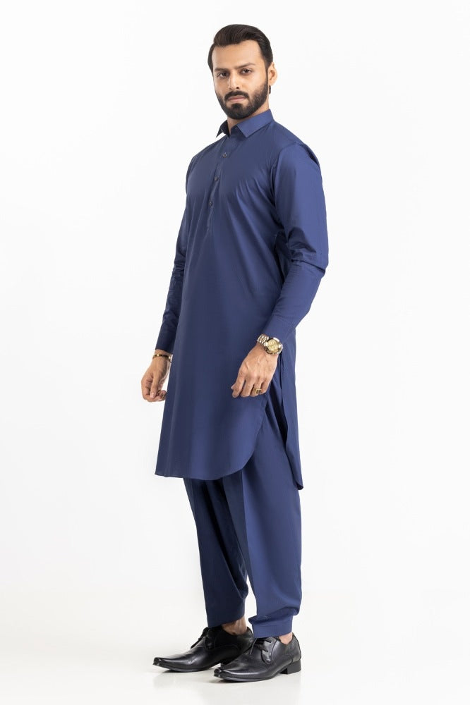 Gul Capri Latha Unstitched Fabric Cotton-Lf