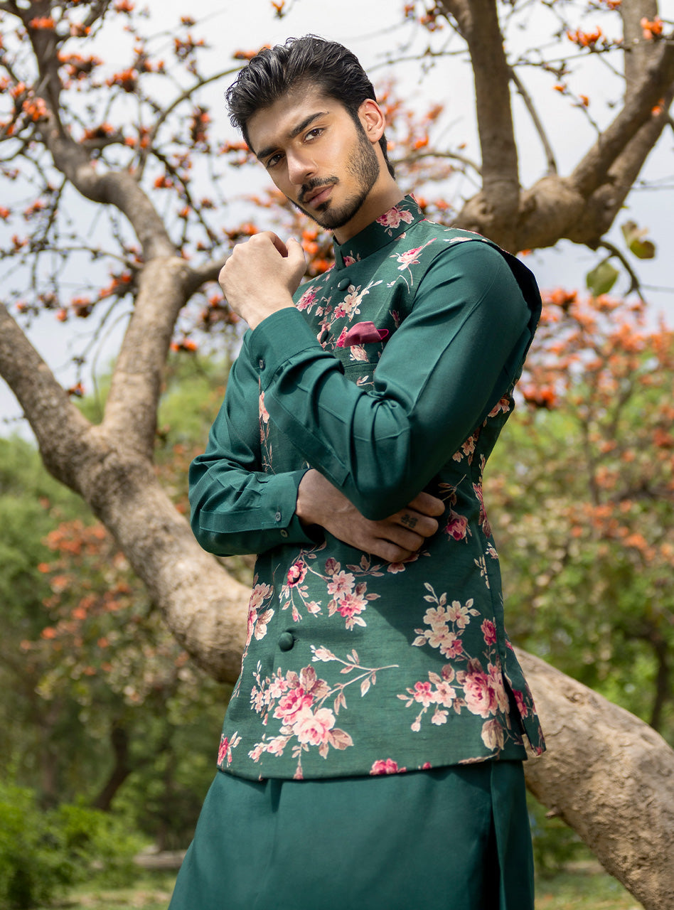 Emerald Rose Waistcoat