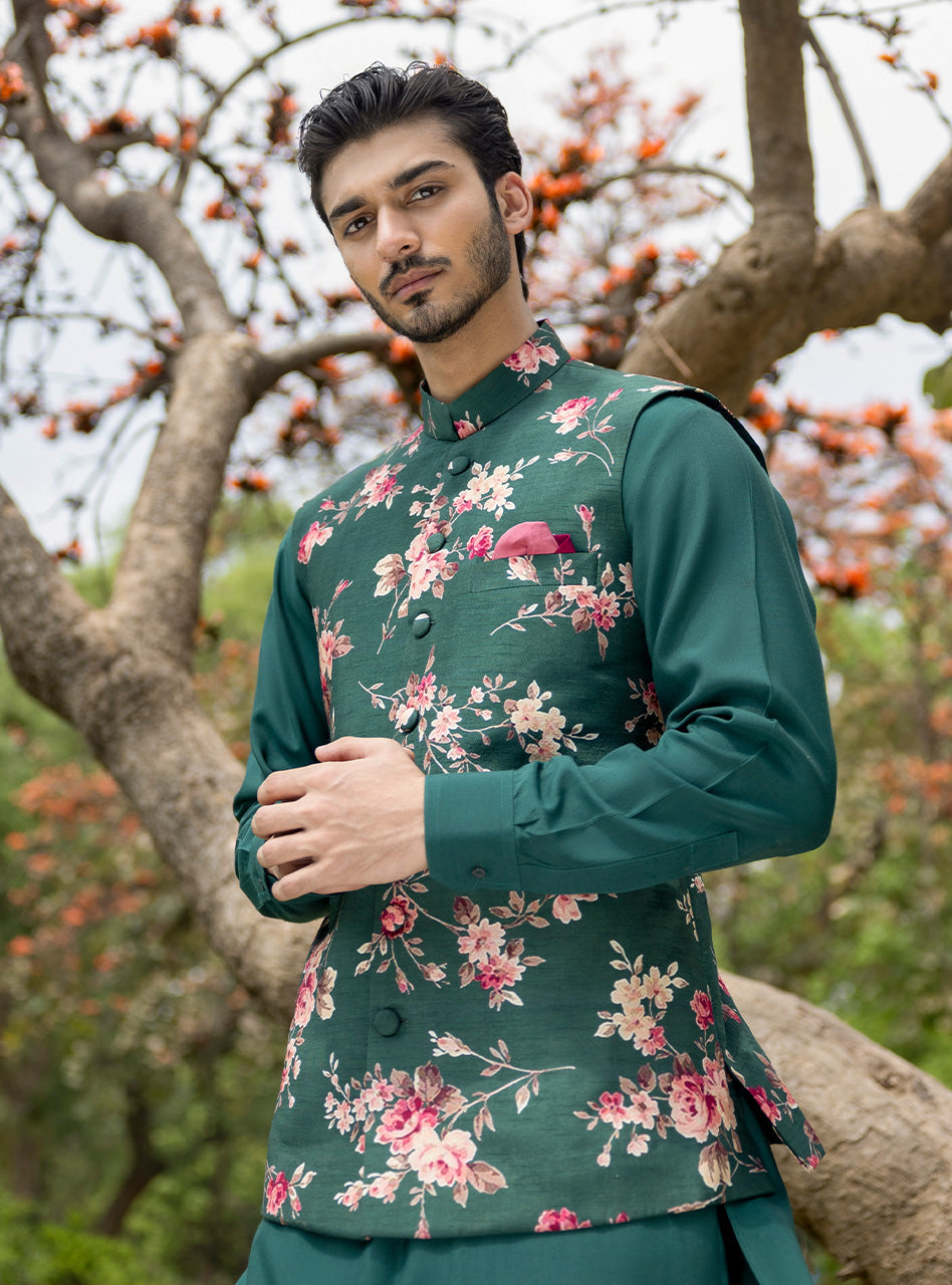 Emerald Rose Waistcoat