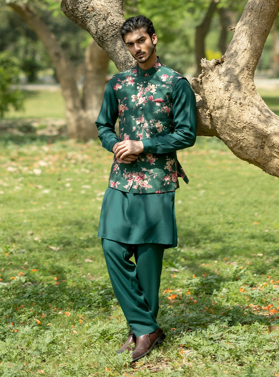 Emerald Rose Waistcoat