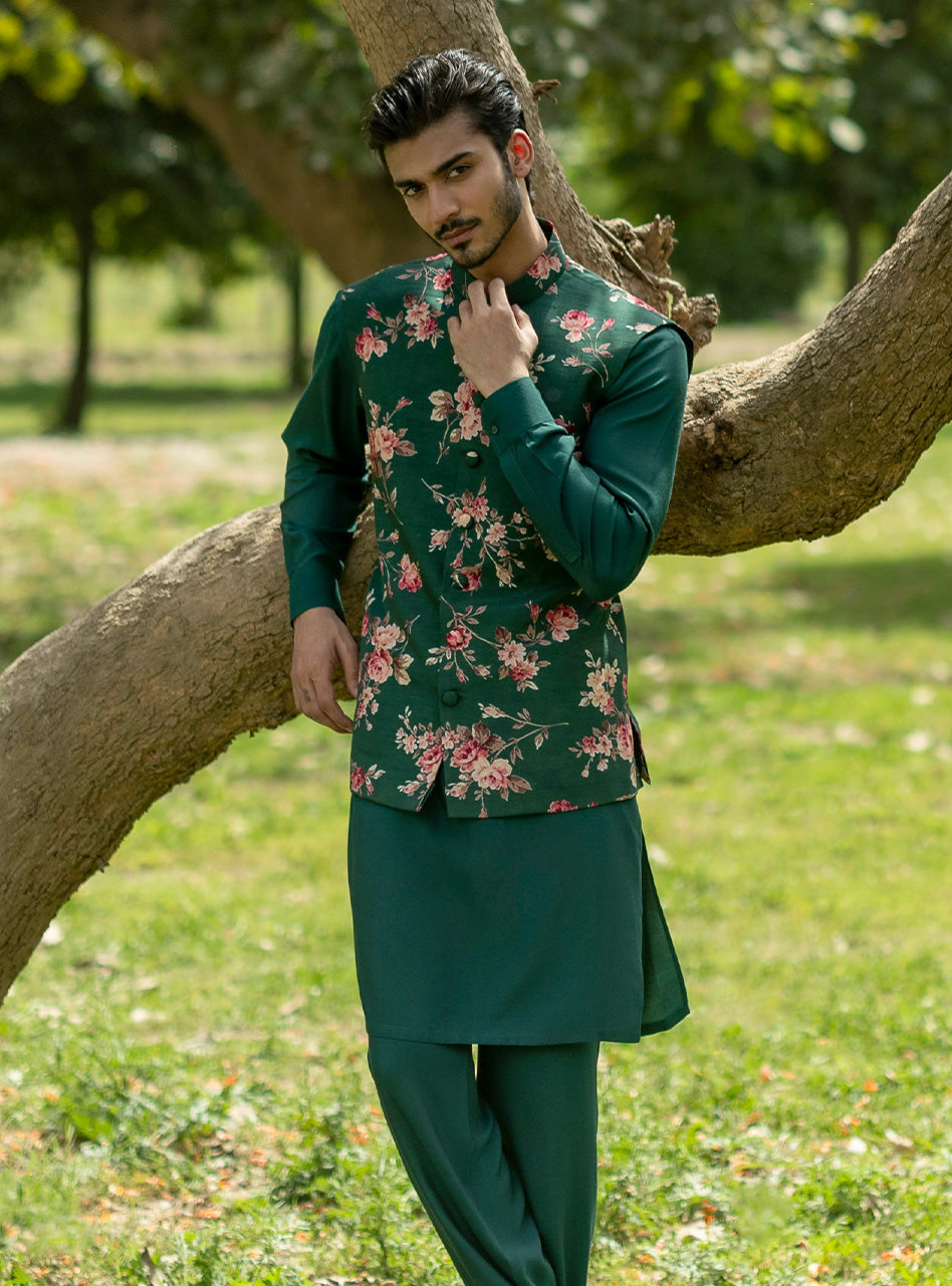 Emerald Rose Waistcoat