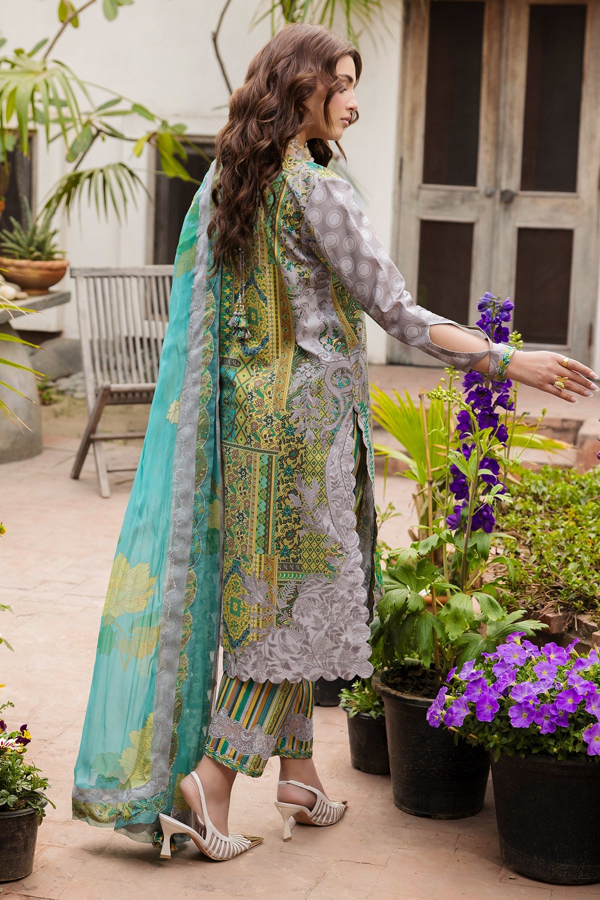 3-PC Unstitched Lawn Collection CAD6-06