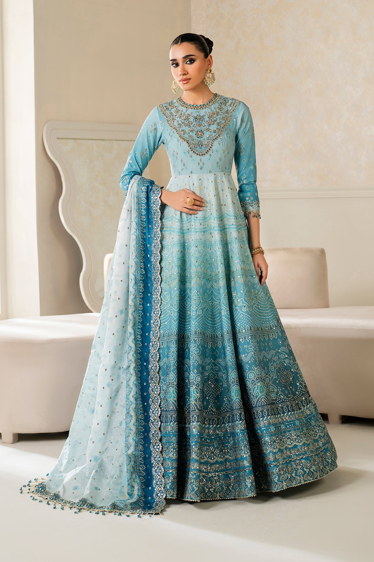 EMBROIDERED SILK UF-4162