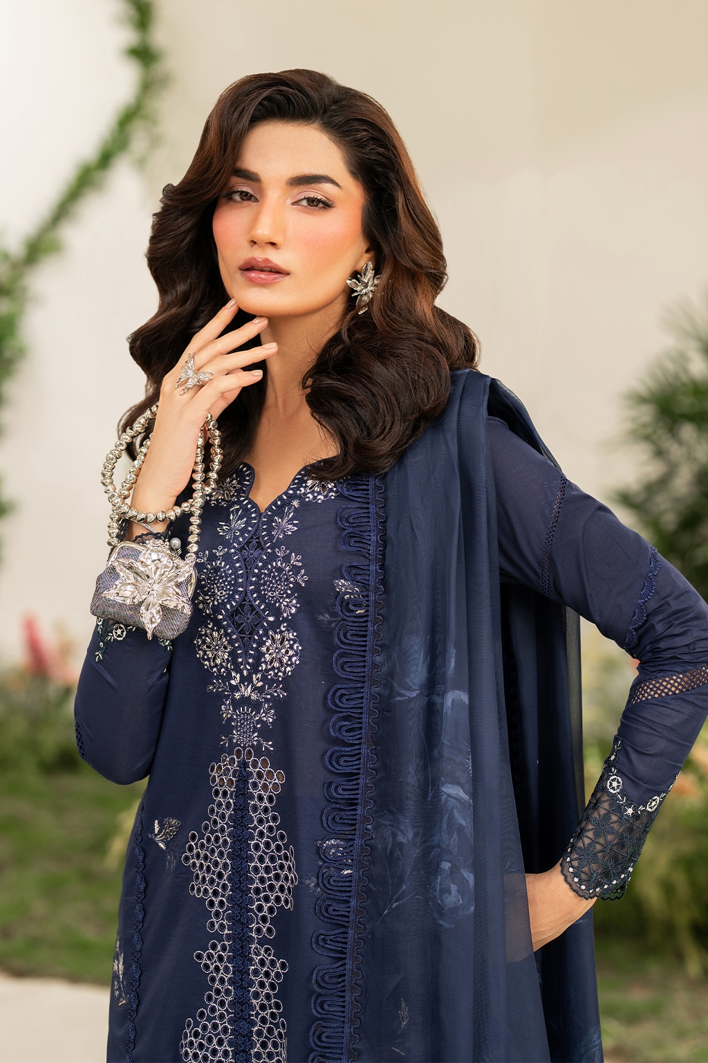 IFE-04 Embroidered Lawn