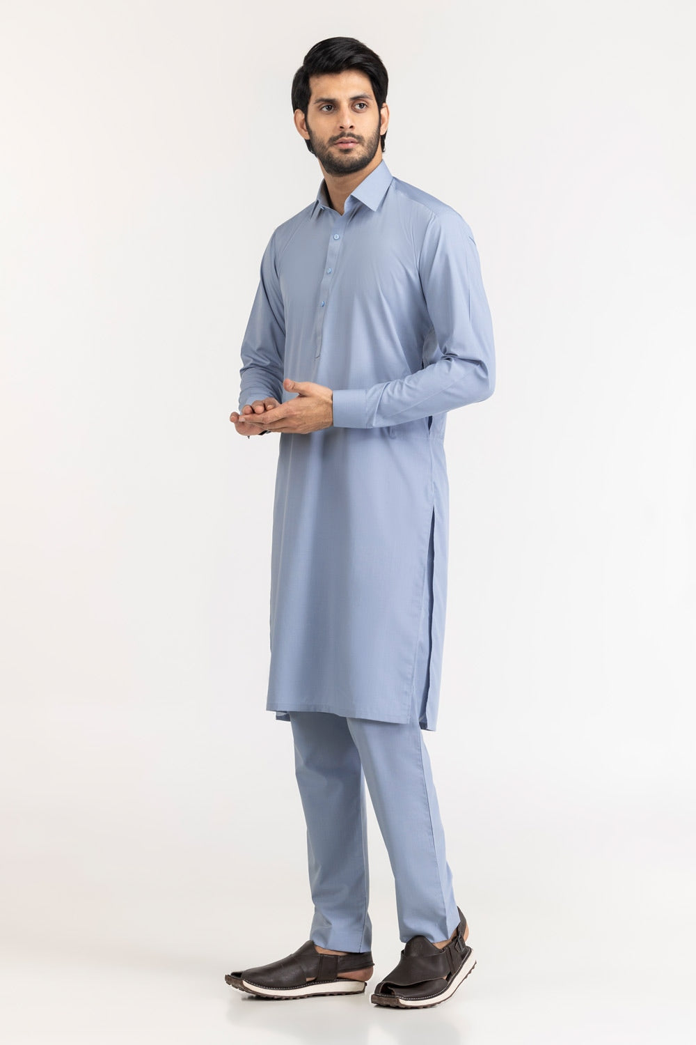 Bemisaal Good Luck Unstitched Fabric Blended-Lf