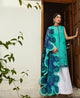 Plain Chiffon Dupatta with Trimmings