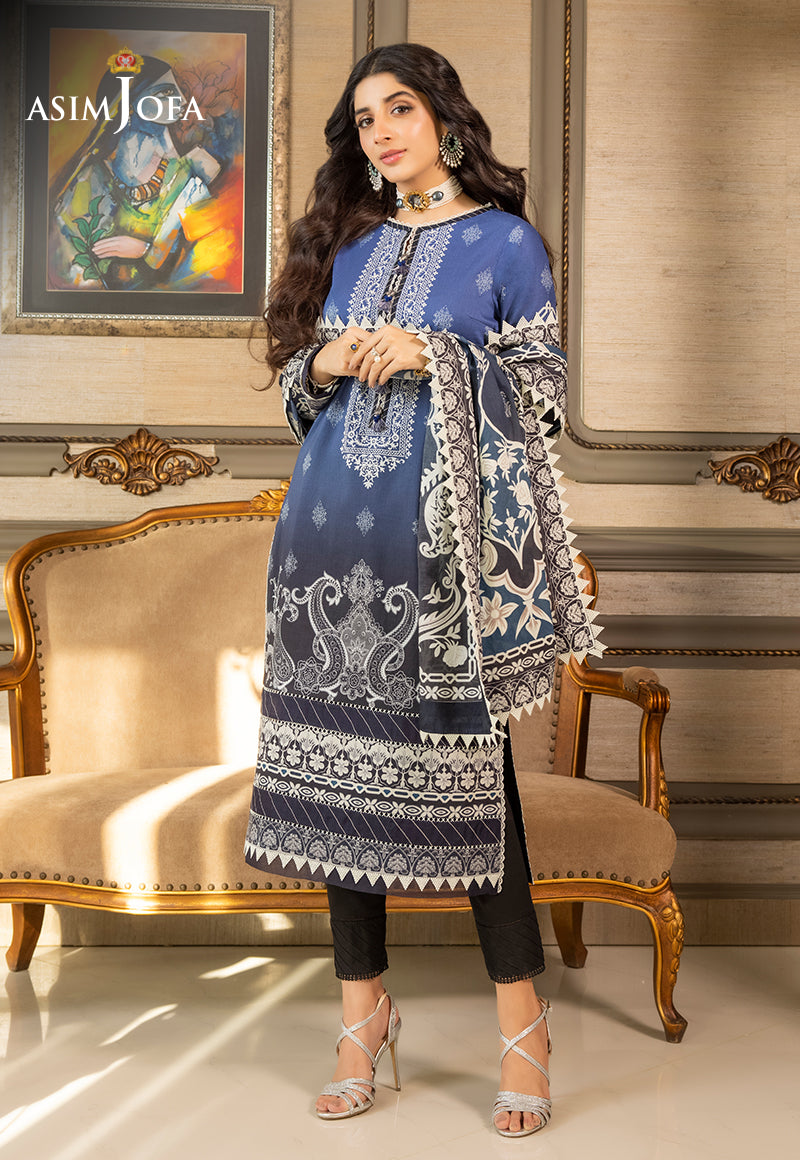 AJSD-07 PRINTED STITCHED 3 PCS