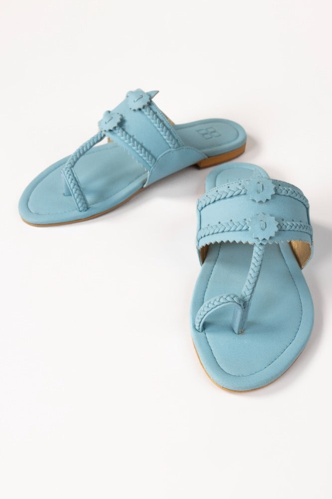Blue kolhapuri