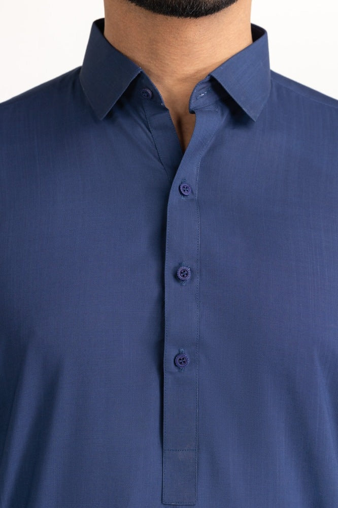 Gul 90 Marine Candy Unstitched Fabric Blended