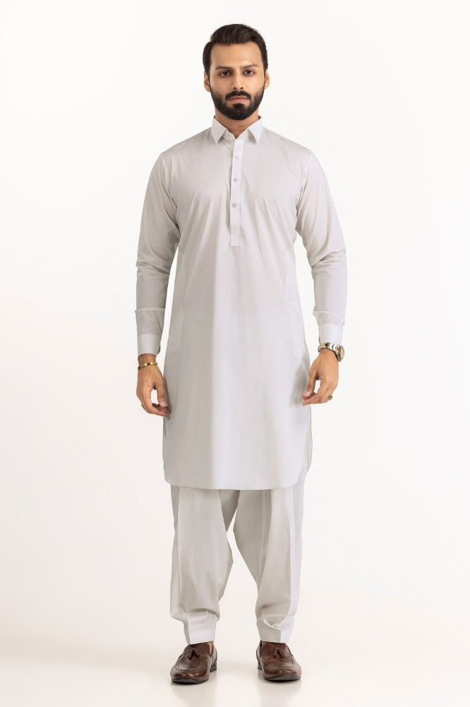 Gul 900 Snow Drop Unstitched Fabric Blended-LF