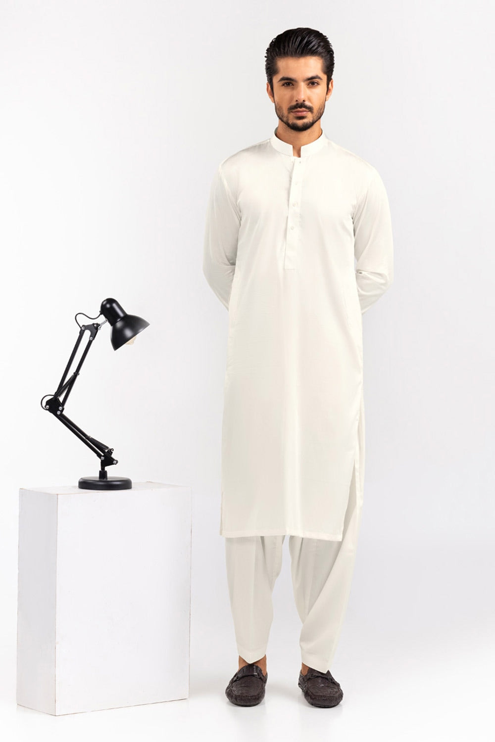 Bemisaal Good Luck Unstitched Fabric Blended-Lf