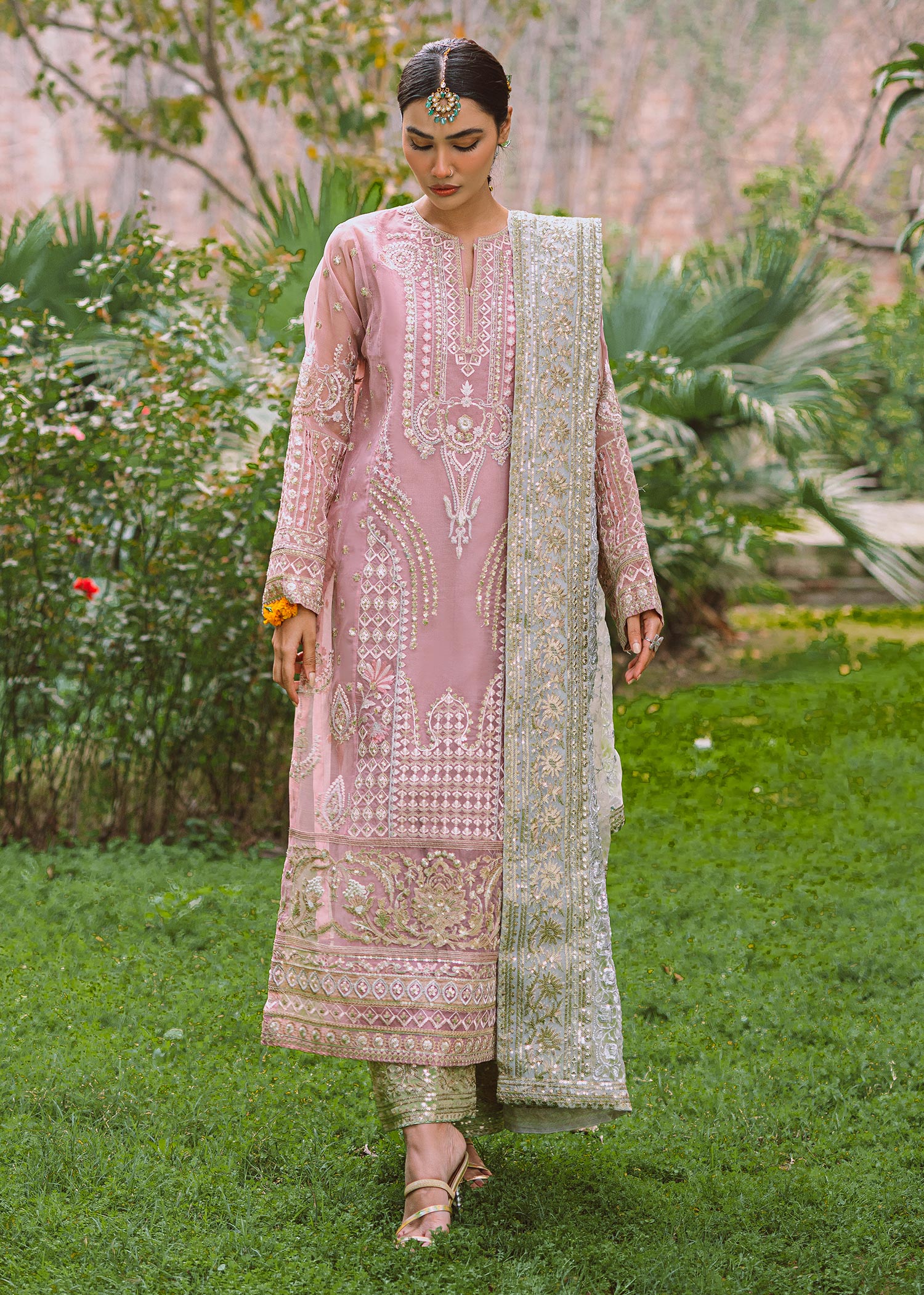 Embroidered Cotton Kurta