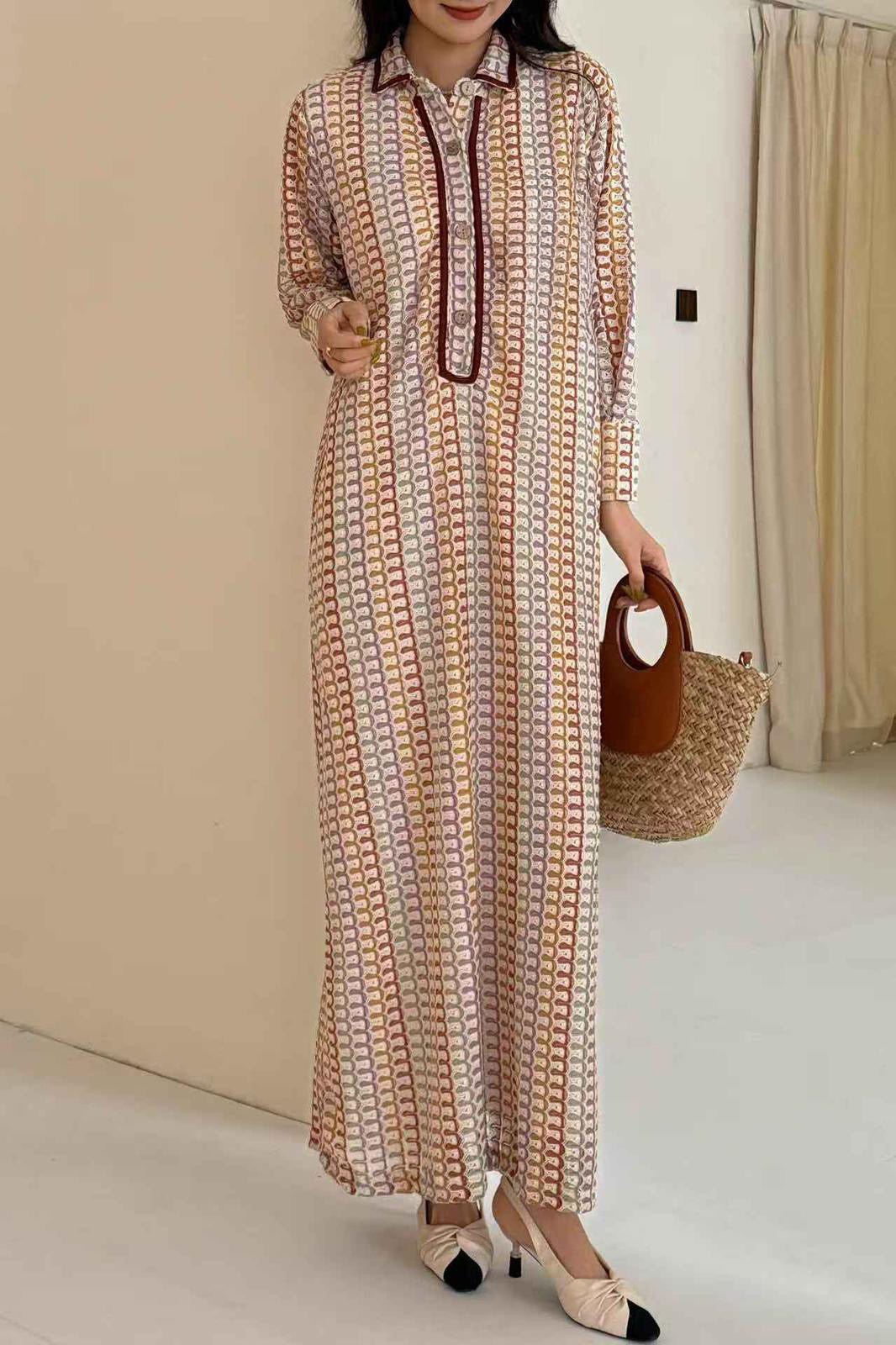 Bodrum Maxi Crochet Dress