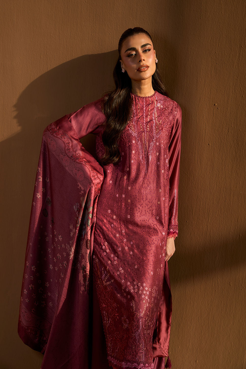 Design 3B Winter Shawl 2025 Unstitched