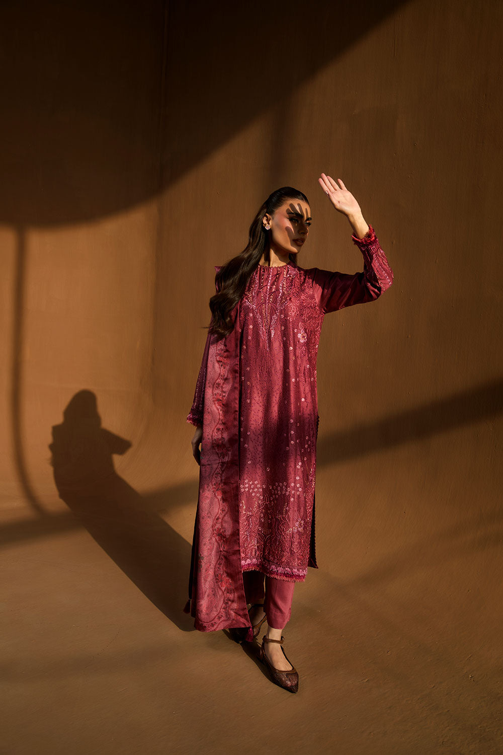 Design 3B Winter Shawl 2025 Unstitched