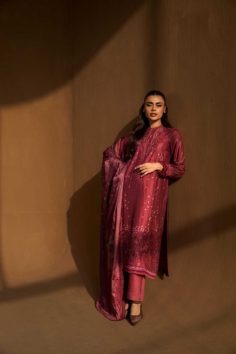 Design 3B Winter Shawl 2025 Unstitched