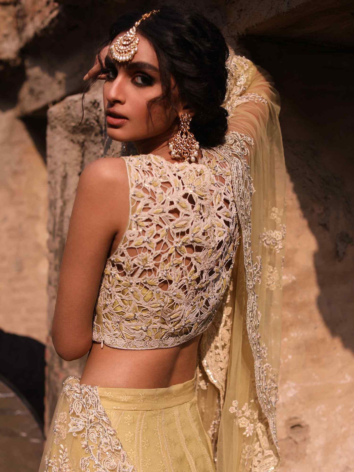 Blouse, Lehenga & Dupatta