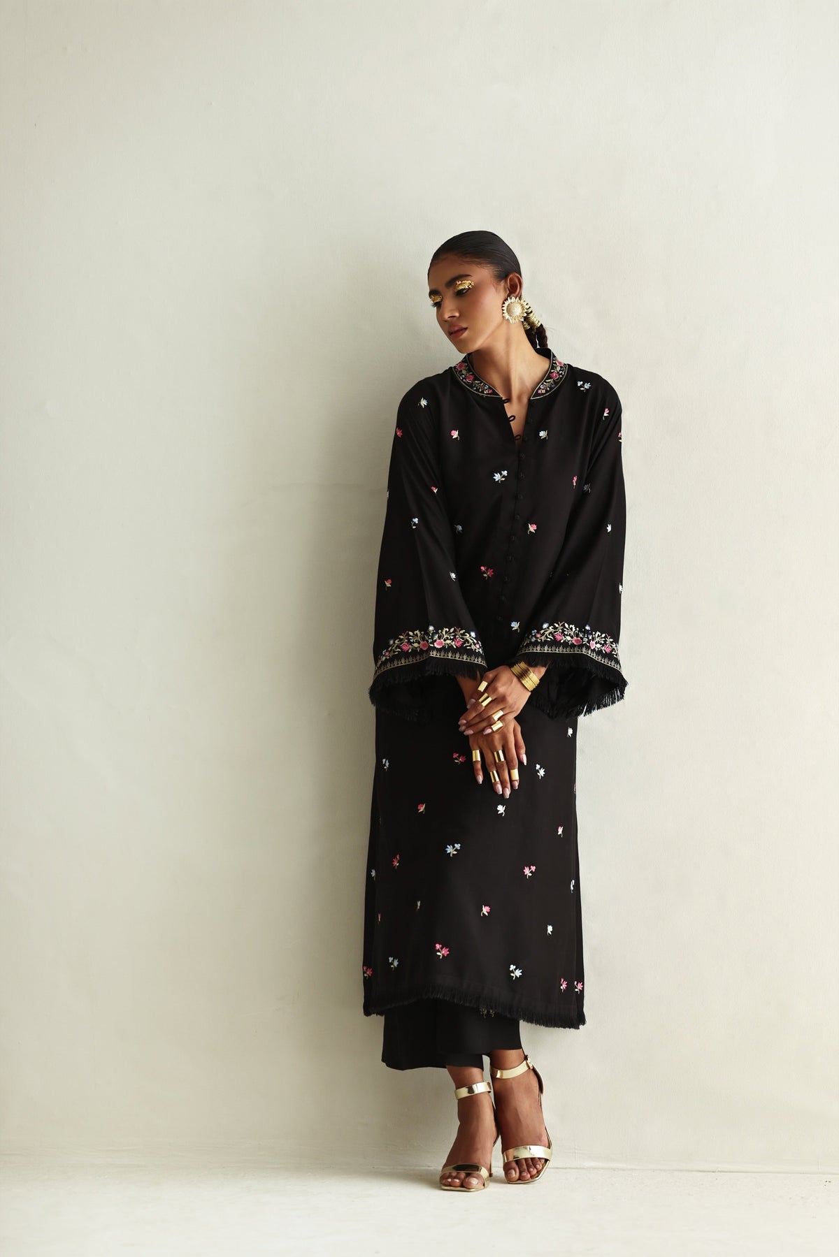 Floral Whisper Black - Shirt Only