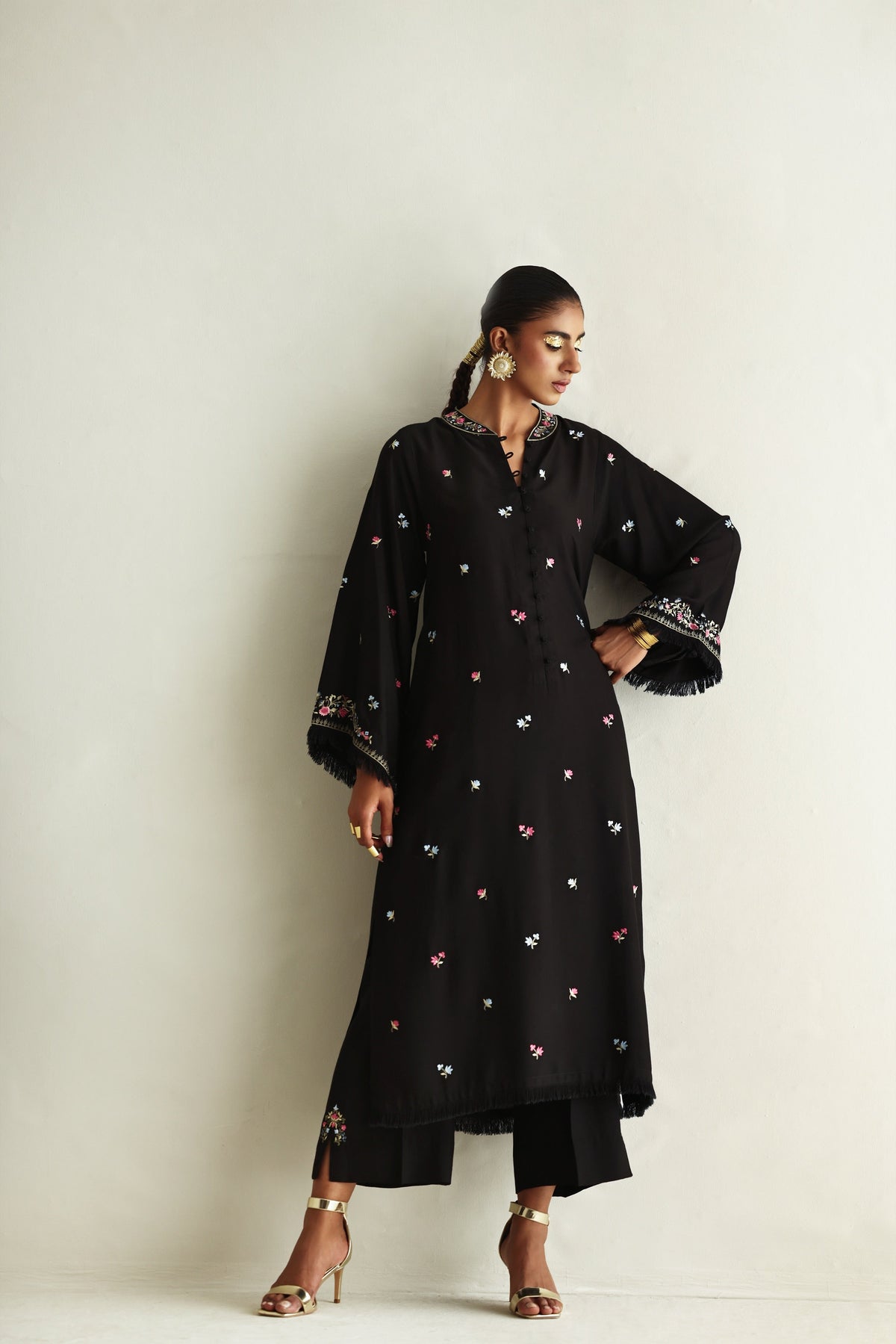 Floral Whisper Black - Shirt Only