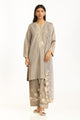 3PC Denier Jacquard Embroidered Suit