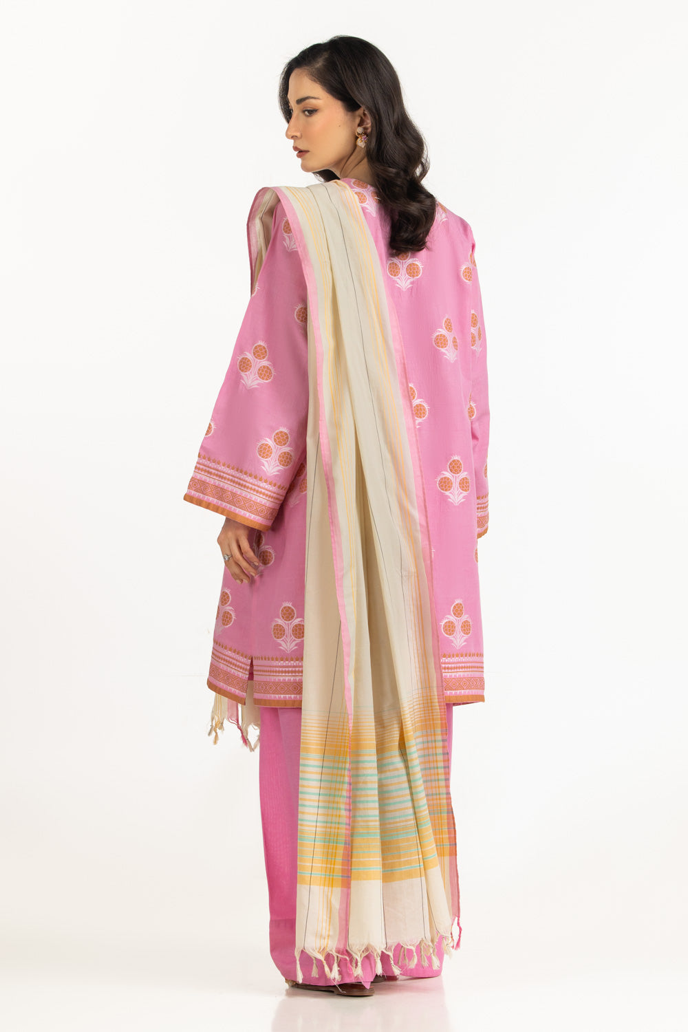 3Pc Jacquard Dyed Suit