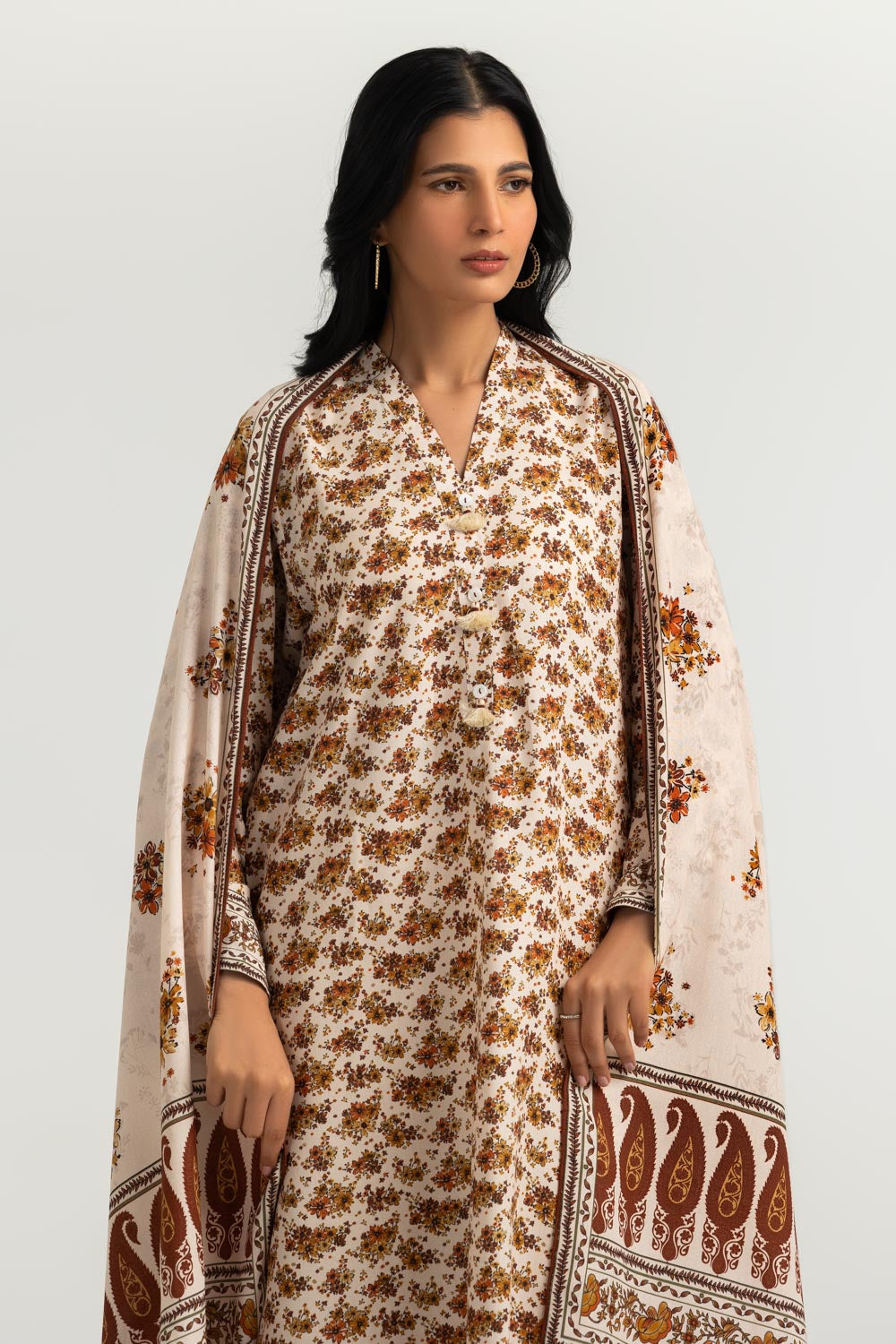 3PC Karandi Printed Suit