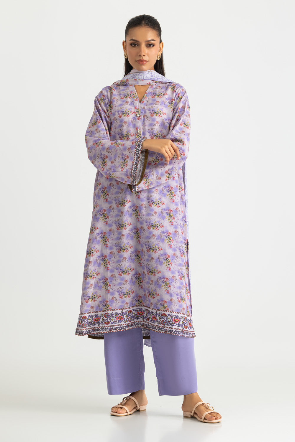 3PC Karandi Printed Suit