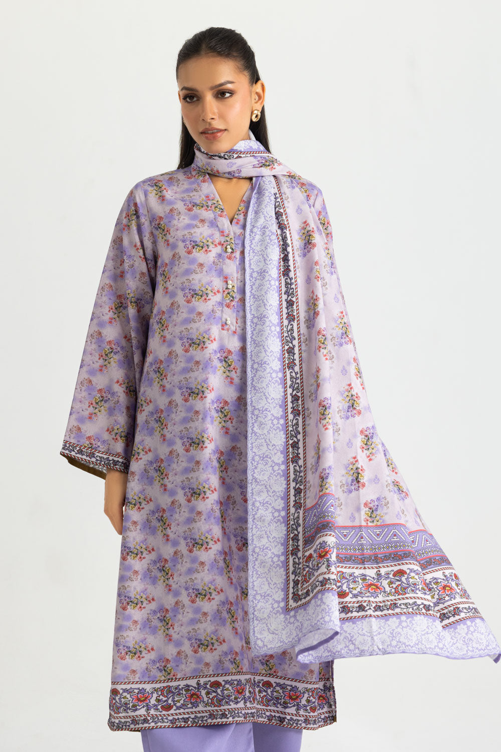 3PC Karandi Printed Suit