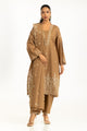 3Pc Khaddar Embroidered Suit
