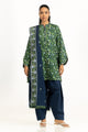 3Pc Khaddar Printed Suit